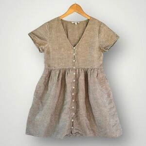 🎉5 for $45🎉 Madewell dress linen blend size XS